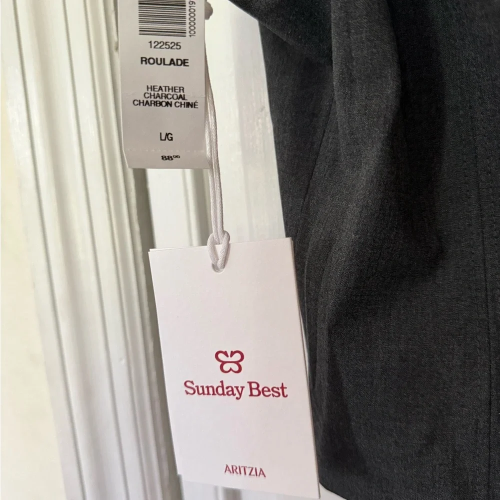Aritzia Sunday Best Roulade Tailored Top - Picture 5 of 5